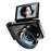 A65 3.0 inch 18X Digital Zoom Flip Screen Mirrorless Camera 20MP Student CCD Digital Camera with 32GB Card  /  Card Reader  /  External Lens - Black - 3