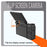 A67B 20MP True Pixels CCD Digital Camera 3.0 inch IPS Flip Screen Camera with 4K Video and 18X Digital Zoom - Black - 5