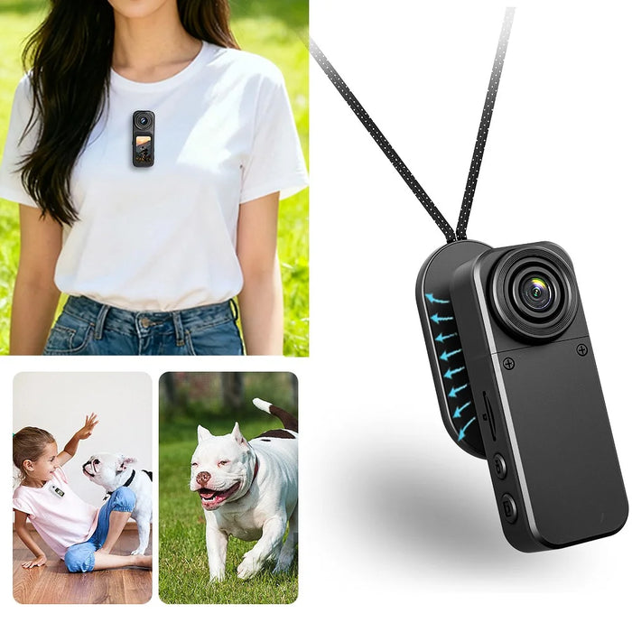 A75 1.47 Inch Touchscreen Thumb Camera 200MP HD Photo / Video Recording Action Camera with Rotatable Lens - 7