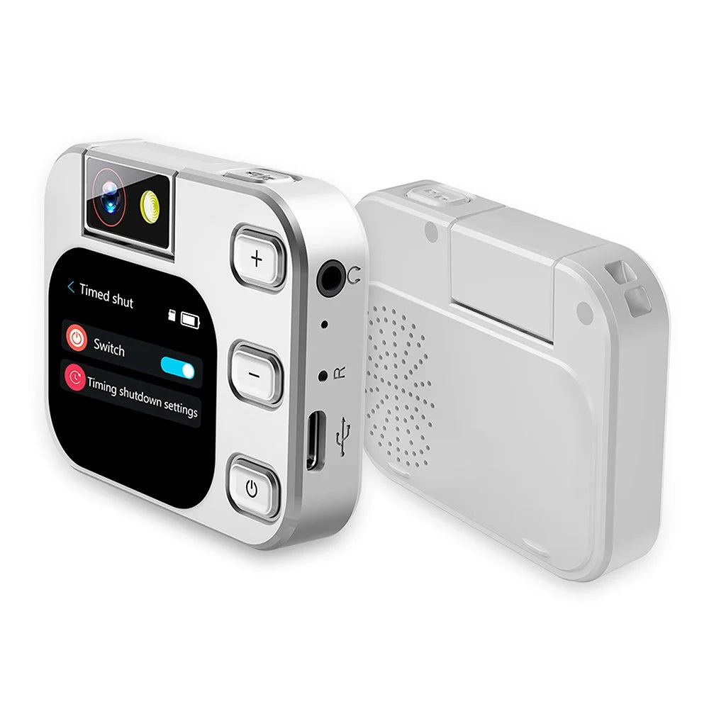 X19 2.0 Inch Touch Screen Digital Camera with Flip Lens HD Photo Video Recording MP3 Player - 1