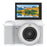X7 3.0 Inch Flip Screen WiFi Digital Camera 5K HD Dual Lens 18X Digital Zoom Video Recording Cam - Silver - 1