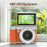 X7 3.0 Inch Flip Screen WiFi Digital Camera 5K HD Dual Lens 18X Digital Zoom Video Recording Cam - Silver - 6