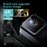 SAW10 4K Thumb Action Camera with 32GB TF Card Dual Touch Screen Mini Sport Camera Video Recorder - Black - 3