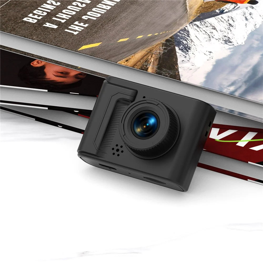 AC07 1.54 Inch HD Screen Camera CCD Video Recording Thumb Camera Mini Digital Camcorder Support WiFi Transfer - Black - 3