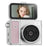 S162 1080P Mini Thumb Camera 1.47 Inch Flip Screen Digital Camera CCD HD Video / Photo For Vlogging - White - 1