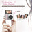 S162 1080P Mini Thumb Camera 1.47 Inch Flip Screen Digital Camera CCD HD Video / Photo For Vlogging - White - 6