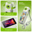 G10 Mini Camera 0.96 Inch TFT LCD Screen 2K HD Video Recorder with 230 Degree Rotatable Lens Portable Keychain Camera - White - 4