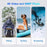 VP006 33ft Waterproof Camera with 1 Battery 4K UHD 56MP 2.8 + 1.4 Inch Dual Screen Underwater Digital Camera - Blue - 3