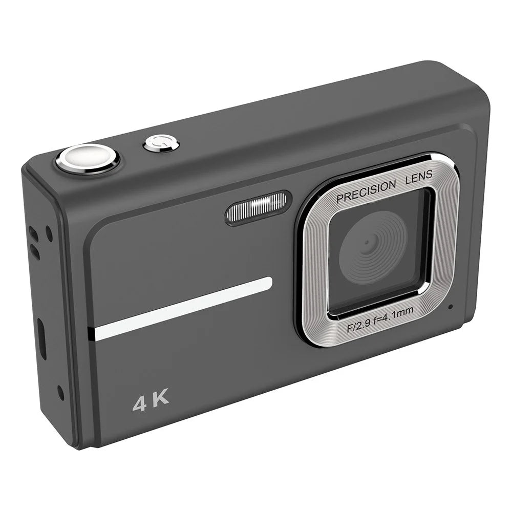 X1 48MP Digital Camera 2.4 Inch LCD Screen 5X Zoom Video Recorder for Vlogging Photography - Black - 1