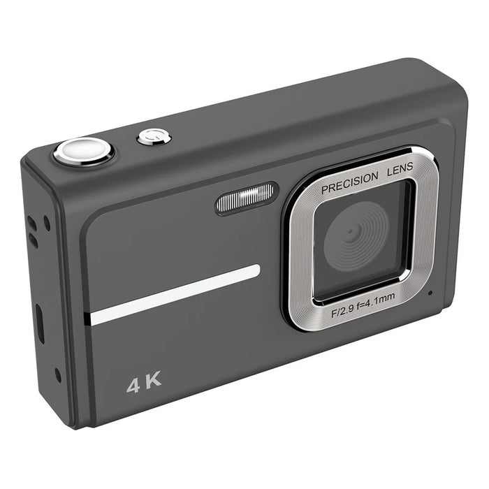 X1 48MP Digital Camera 2.4 Inch LCD Screen 5X Zoom Video Recorder for Vlogging Photography - Black - 1