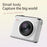 S6 Mini Thumb Camera 64MP HD Digital Camera 16X Zoom 1.4 Inch IPS Screen Digital Camera for Photography Video Recording - Black - 3