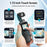 HJD-05 4K Vlog Camera with 3-Axis Gimbal Stabilizer AI Face Tracking Dual Lens 1.72 Inch Touch Screen WiFi Action Camera - Black - 7