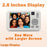 DC317L 4K Digital Camera 64MP Dual Lens 16X Zoom 2.8 Inch Display LED Flash Auto Focus High Definition Shooting Camera - Black - 4