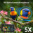 DC408X 5K Digital Camera 5X Optical Zoom Dual Lens 2.8 Inch Flip Touch Screen Autofocus Camera with LED Flash - Black - 4