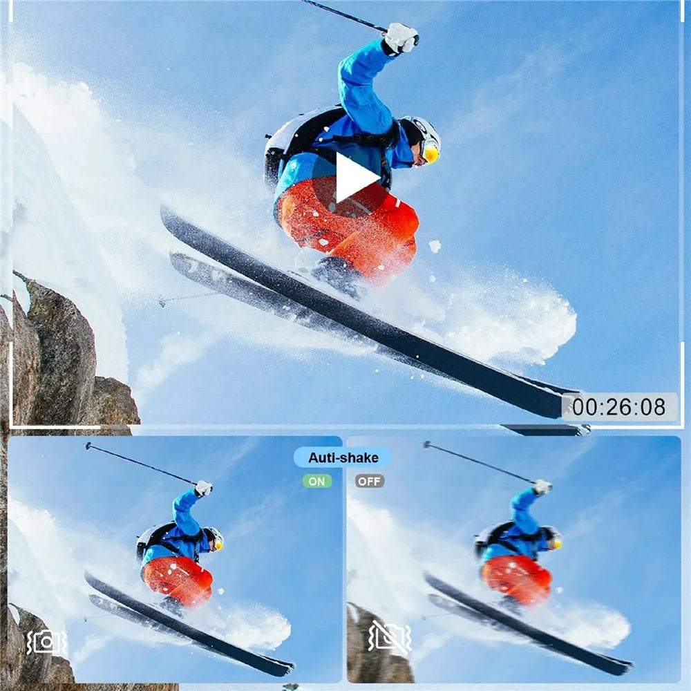 V03 3.5+2.0 Inch Dual Screen Digital Camera 80MP 5K Video 18X Zoom Autofocus Camera for Photography Vlog - 3