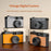 D53 Digital Camera 13MP Retro Portable CCD Card Camera Screenless Viewfinder for Student Photography - Black - 7