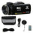 DV09 8K Digital Video Camera 96MP WiFi 3.0 Inch IPS Touchscreen 18X Zoom Camcorder for Vlog Photography - Black - 1