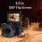 R5H 64MP Digital Camera 5K Video Recorder 3.0 Inch Flip Screen 8x Optical Zoom CCD Mirrorless Camera - Black - 2