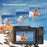R5H 64MP Digital Camera 5K Video Recorder 3.0 Inch Flip Screen 8x Optical Zoom CCD Mirrorless Camera - Black - 6