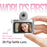 S157 2K Mini Life Camera 180 Degree Rotating Flip Screen LED Light Portable Digital Camera with Type-C Interface - White - 2