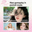 S157 2K Mini Life Camera 180 Degree Rotating Flip Screen LED Light Portable Digital Camera with Type-C Interface - White - 6