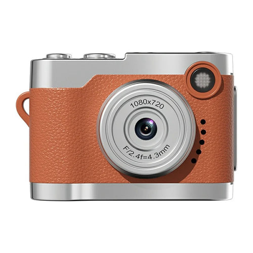M36 0.96 Inch Mini Thumb Camera LED Flash 1080P HD Digital Camcorder with Beauty Filter for Photography - Orange - 1