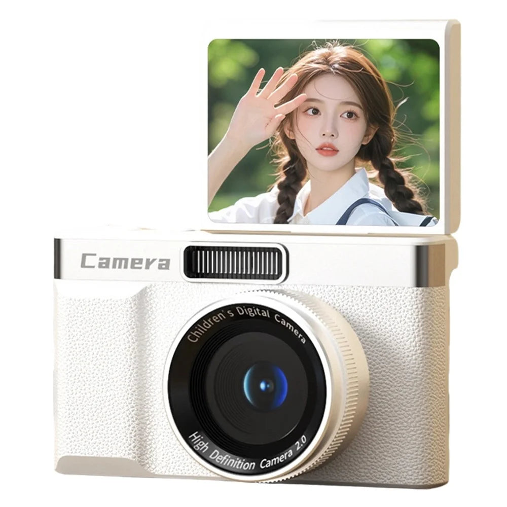 Z006 2.4 inch Flip Screen Digital Camera 96MP 1080P Video 8X Zoom AF Autofocus Video Recorder for Photography - White - 1