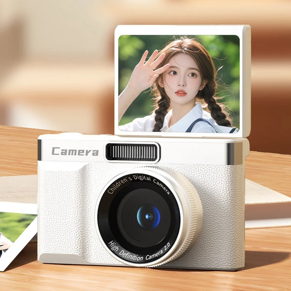 Z006 2.4 inch Flip Screen Digital Camera 96MP 1080P Video 8X Zoom AF Autofocus Video Recorder for Photography - White - 2