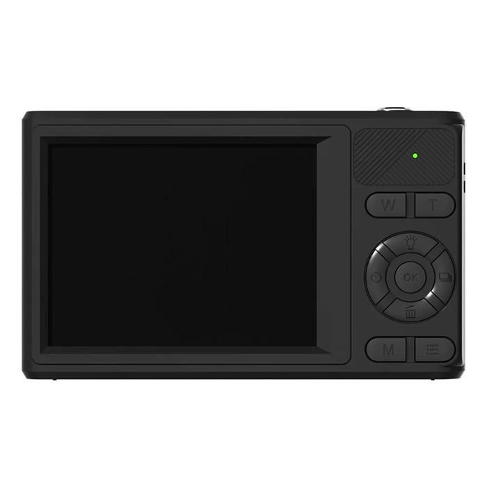 H22 Digital Camera 4K Video Recording 50MP 16X Zoom 2.8 Inch IPS Screen LED Flash for Vlog Travel - Black - 2