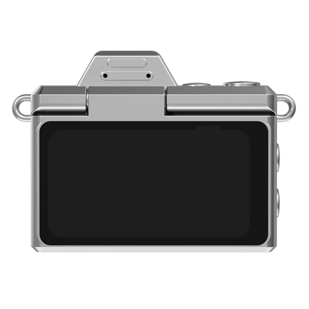 M37 1.47 Inch Flip Screen Mini Thumb Camera 1080P HD Video Recording LED Flash Camera for Vlog Travel - Pink - 2