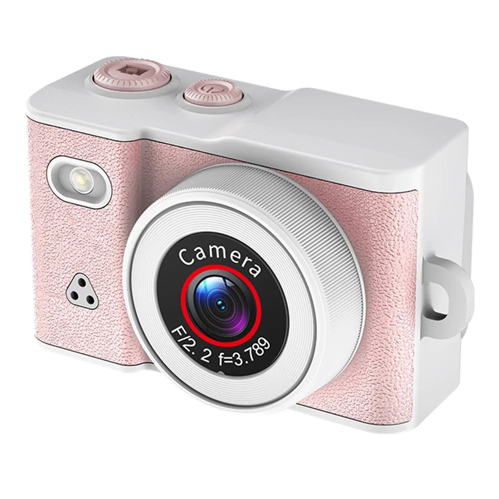 A86 1080P HD Video Mini Keychain Camera 1.47 inch Touch Screen for Photography - Pink - 7