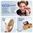 G62PRO Mini Thumb Camera with 0.96 Inch Flip Screen 1080P HD Video Recording Keychain Camera - White - 3