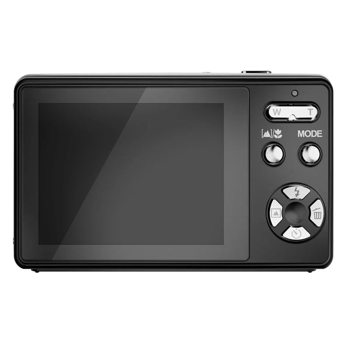 CD-AF 2.4 Inch IPS Screen CCD Digital Camera 16X Digital Zoom for Students - Black  /  White - 3