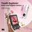 CD-AF 2.4 Inch IPS Screen CCD Digital Camera 16X Digital Zoom for Students - Black  /  White - 4