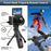 V01 4K Vlogging Camera with 2 Batteries 3.0 Inch Flip Screen Digital Camera with Microphone + Tripod - Black - 5