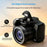 CD-R7 Digital Camera 3.0 Inch IPS Screen Dual Lens 16X Zoom WiFi 8K Video Recorder - Black - 3