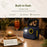 M1 Mini Pocket Camera 1MP 16X Zoom Digital Camera 180 Degree Flip Screen Built-in Flash, without TF Card - White - 5