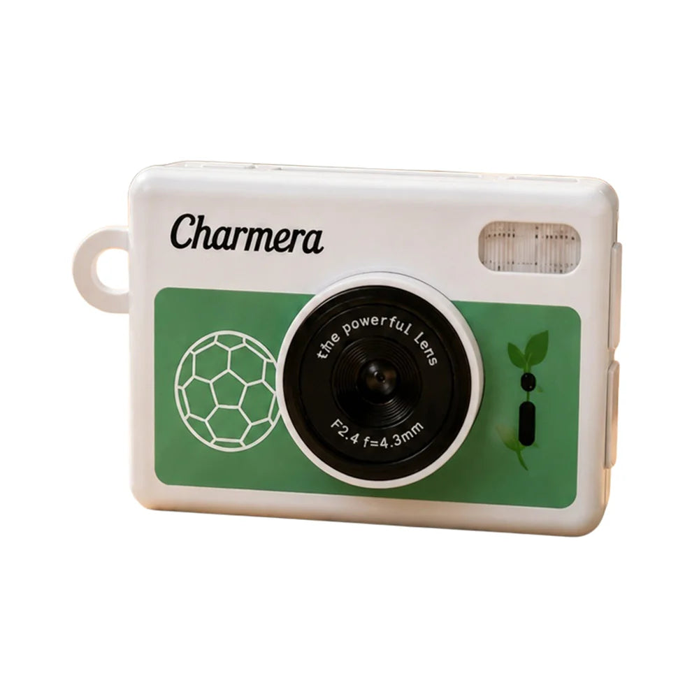M3 Retro Mini Camera 1080P Pocket Digital Camera with Lanyard for Photography, without TF Card - White - 1
