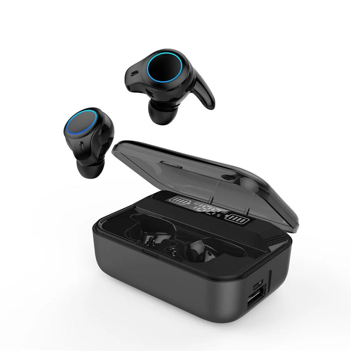 R7 TWS Bluetooth-compatible 5.0 Wireless Earphone Headset Headphone with Charging Box - 3