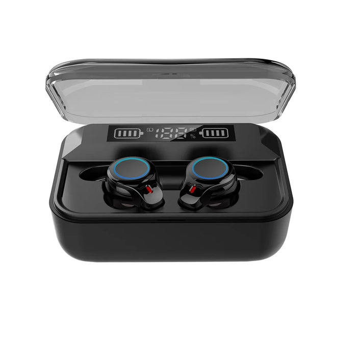 R7 TWS Bluetooth-compatible 5.0 Wireless Earphone Headset Headphone with Charging Box - 4