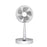 P9S Portable Folding USB Fan Retractable Desk Office Remote Control Timing Electric Fan - 2