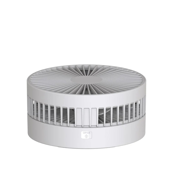 P9S Portable Folding USB Fan Retractable Desk Office Remote Control Timing Electric Fan - 4