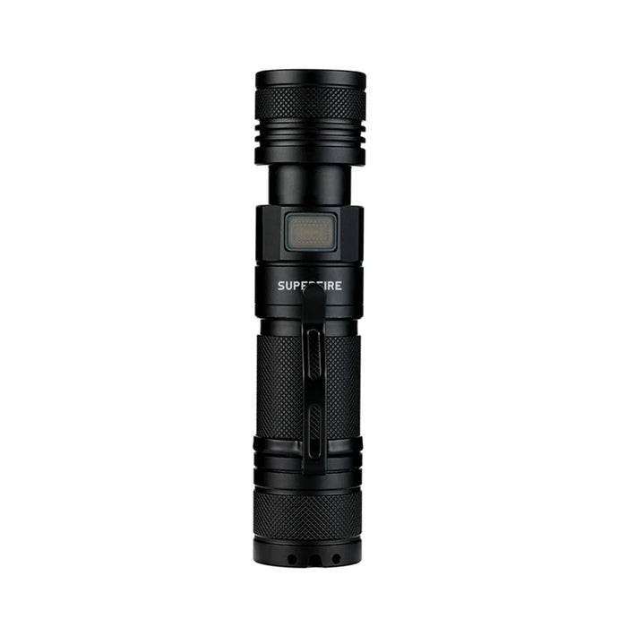 SUPFIRE A2-S 15W 1100 Lumens Zoom LED Flashlight 5-Modes USB Rechargeable Portable Torch - 3