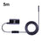 F99 WiFi Endoscope HD Inspection Camera Wireless Snake Camera with 5M Semi-Rigid Cable - 1