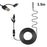 AN100 3-in-1 Endoscope Inspection Camera 8mm Snake Camera with 3.5M Semi-Rigid Cable - 1