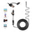 AN100 3-in-1 Endoscope Inspection Camera 8mm Snake Camera with 3.5M Semi-Rigid Cable - 5