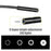 P30 Industrial Endoscope 5.5mm Handheld Borescope 8 LEDs 4.3inch 1080P HD Video Car Inspection Camera with 5M Semi-Rigid Cable - Green - 3