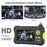 P30 Industrial Endoscope 5.5mm Handheld Borescope 8 LEDs 4.3inch 1080P HD Video Car Inspection Camera with 5M Semi-Rigid Cable - Green - 5