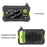 P30 Industrial Endoscope 5.5mm Handheld Borescope 8 LEDs 4.3inch 1080P HD Video Car Inspection Camera with 5M Semi-Rigid Cable - Green - 6