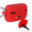 Soft Silicone Cover Shockproof Protective Case with Carabiner for Jabra Elite Active 75t Bluetooth-compatible Earbuds - Red - 4